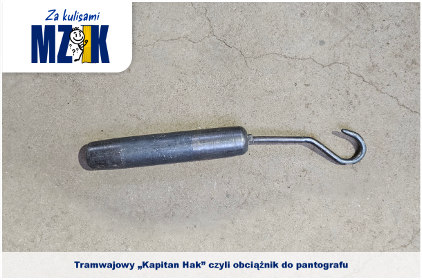 Grafika za kulisami z obciążkiem do pantografu