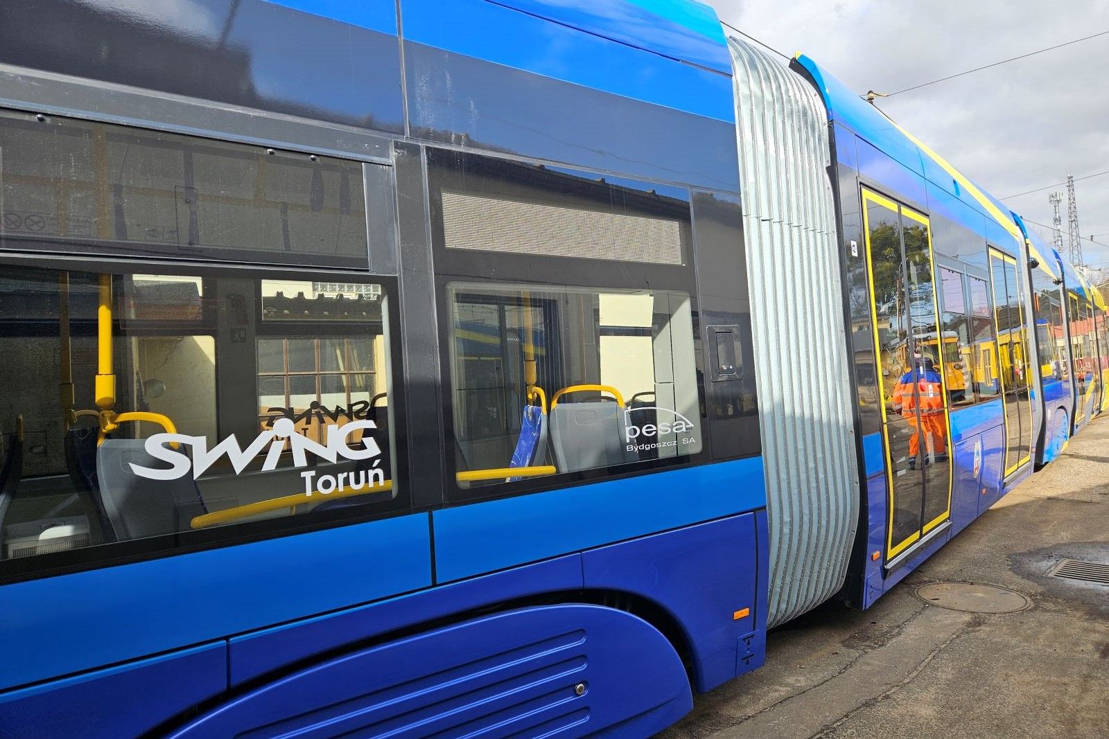 Tramwaj Swing MZK w Toruniu