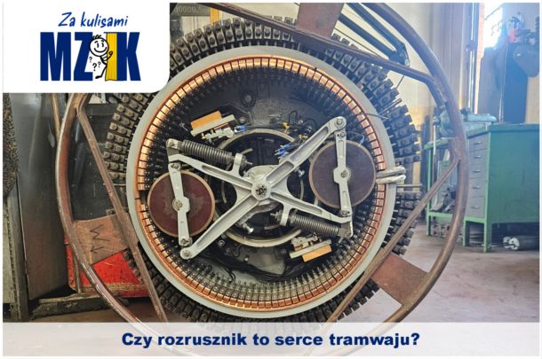 Grafika za kulisami - zdjęcie nastawnika rozruchu do tramwaju 805