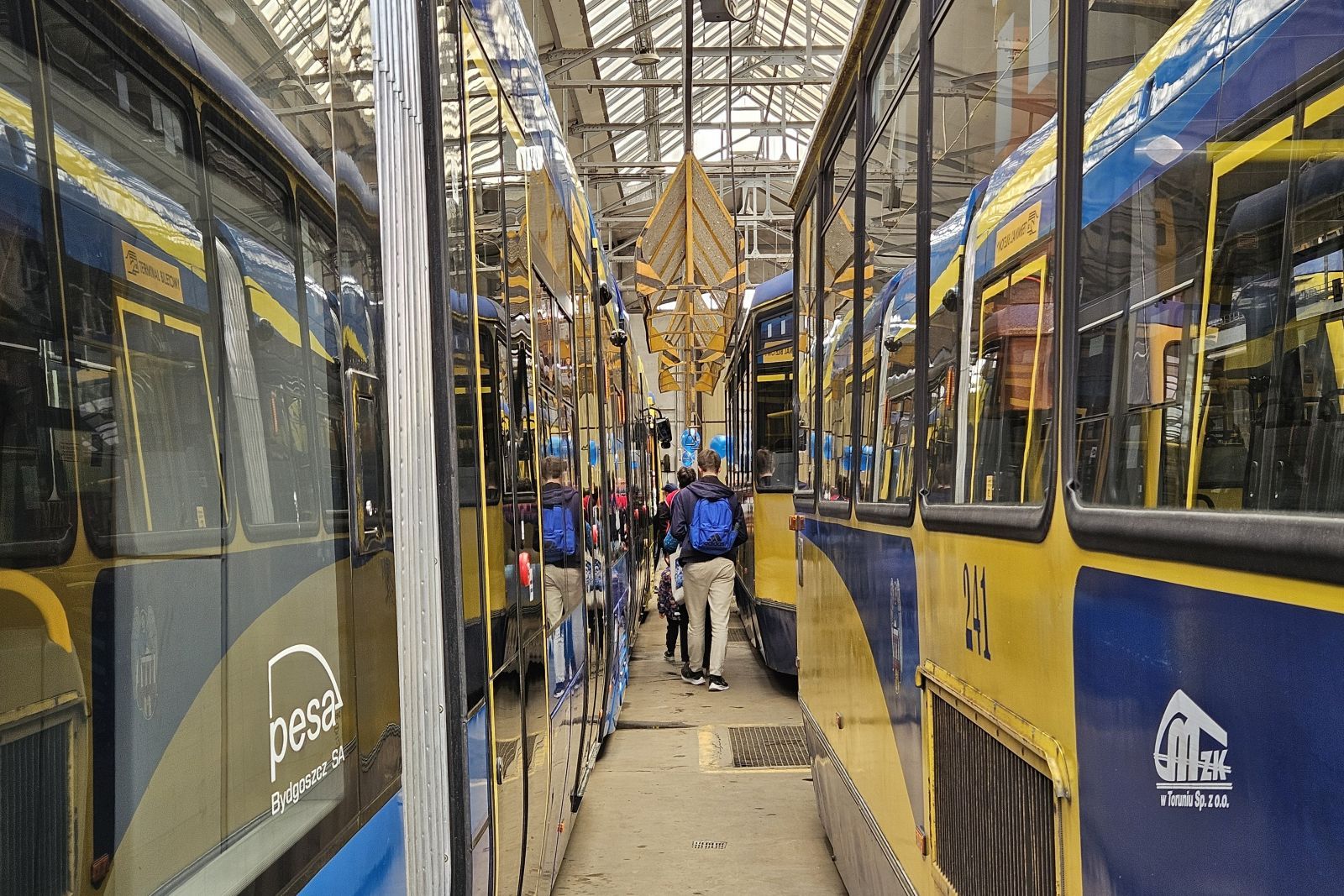 Dzień otwarty w zajezdni tramwajowej MZK w Toruniu