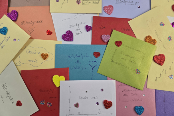 zdjęcie kartek walentynkowych