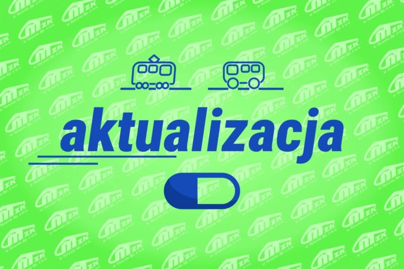 Komunikat dla pasażerów - grafika