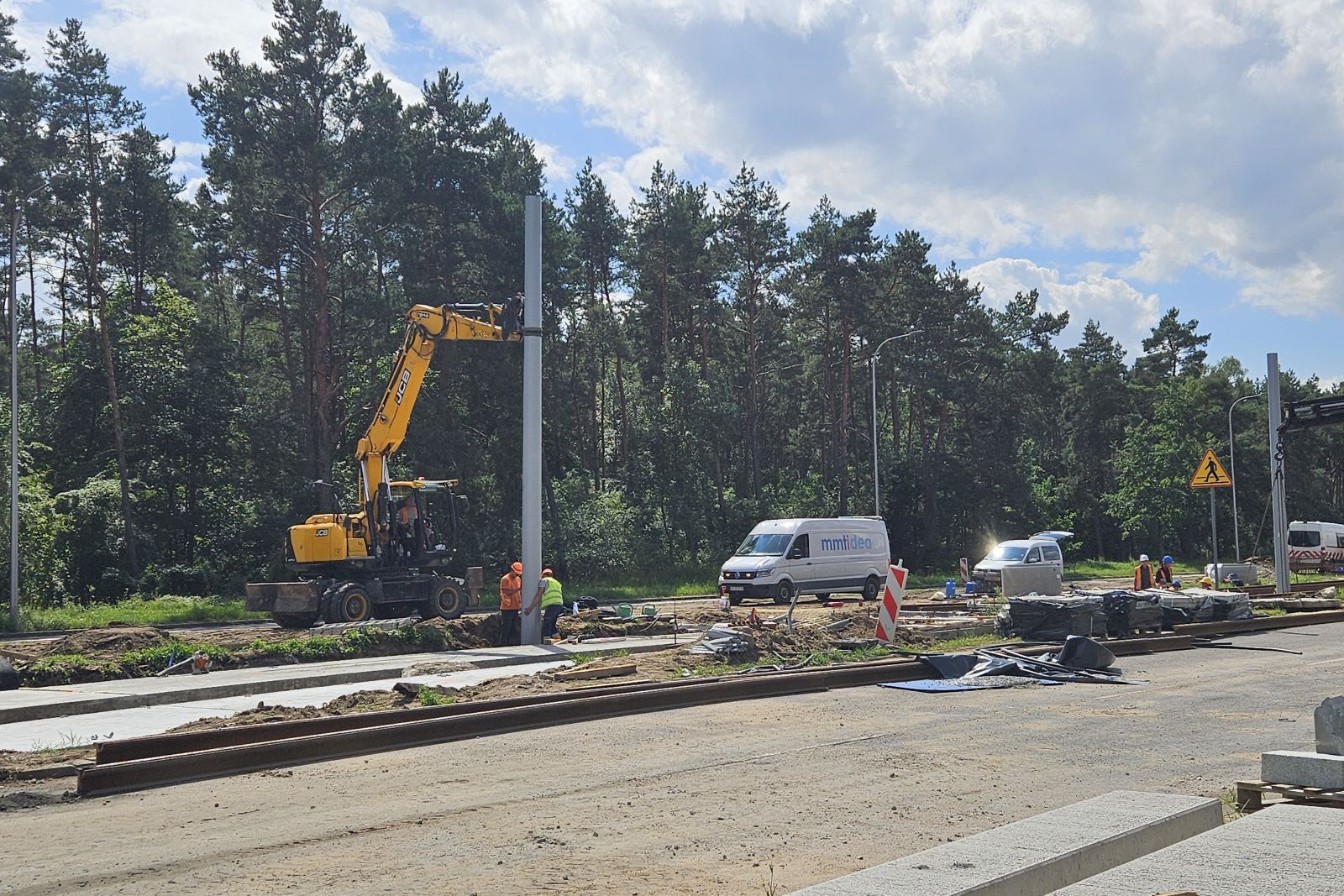 Modernizacja torowiska tramwajowego w Toruniu