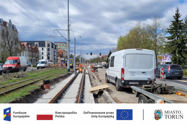 Prace modernizacyjne na torowisku